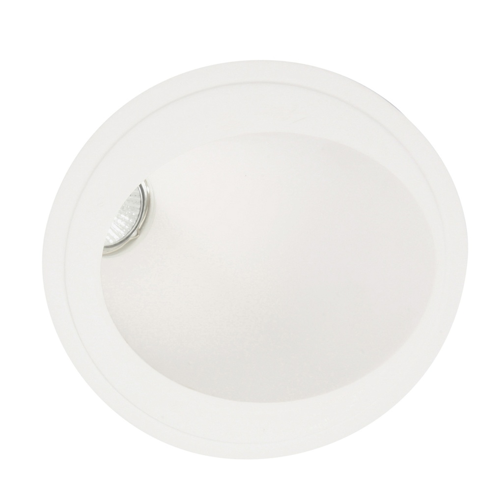 Lámpara de Yeso GU10 50W Blanco