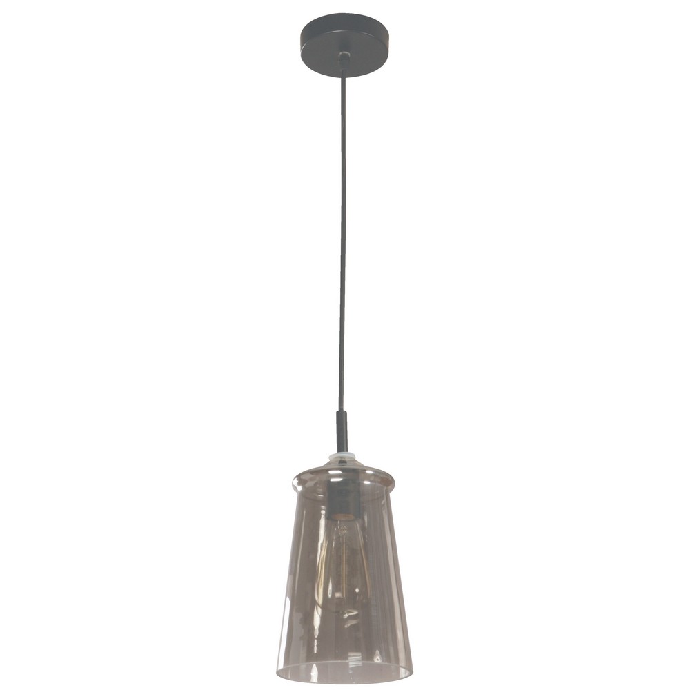 Lámpara Colgante Negra 1 Luz E27 60W