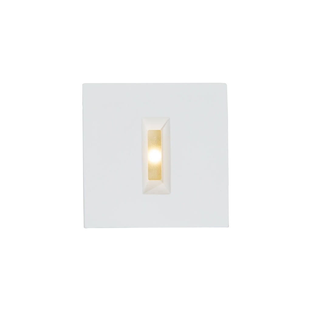 Lámpara LED Escalera Empotrable 1w LED Luz Cálida Cortesía 