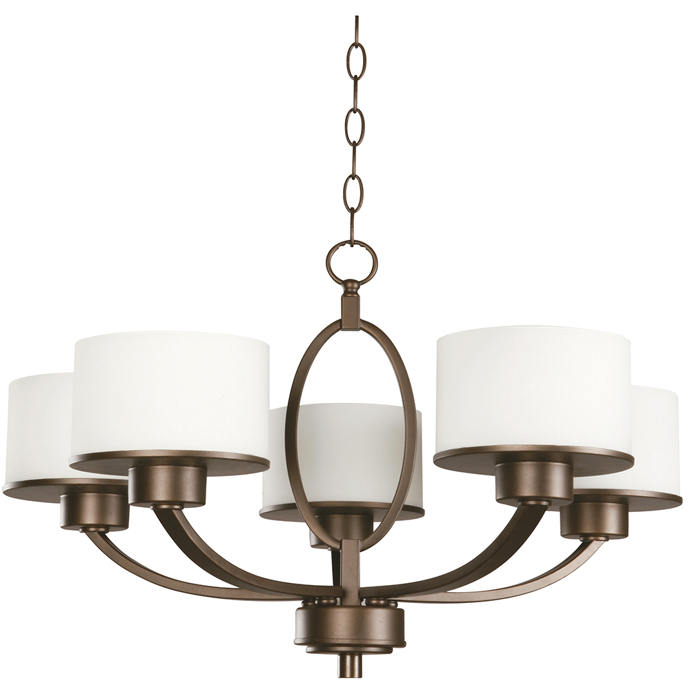 Lámpara Colgante Designers Color Bronce 60 W 5 Luces