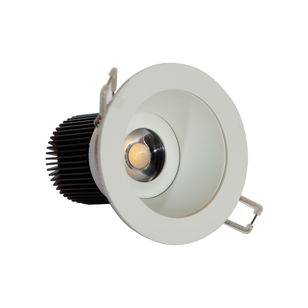 Lámpara LED Empotrable Blanco 9W 3000K Driver Incluido