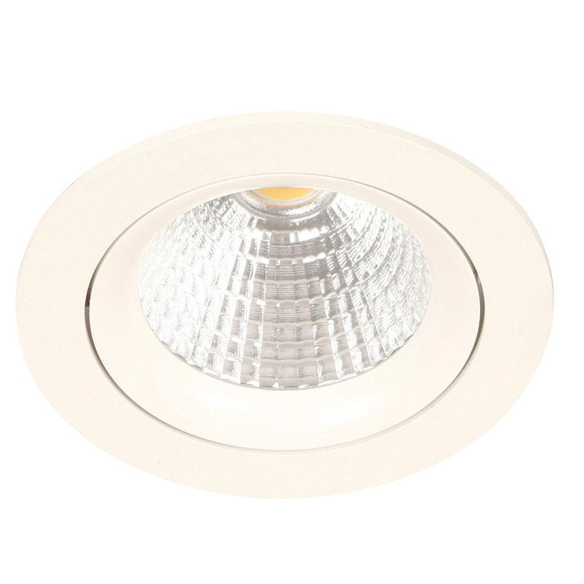 Lampara  Led Empotrable 1Lt Blanco Mate