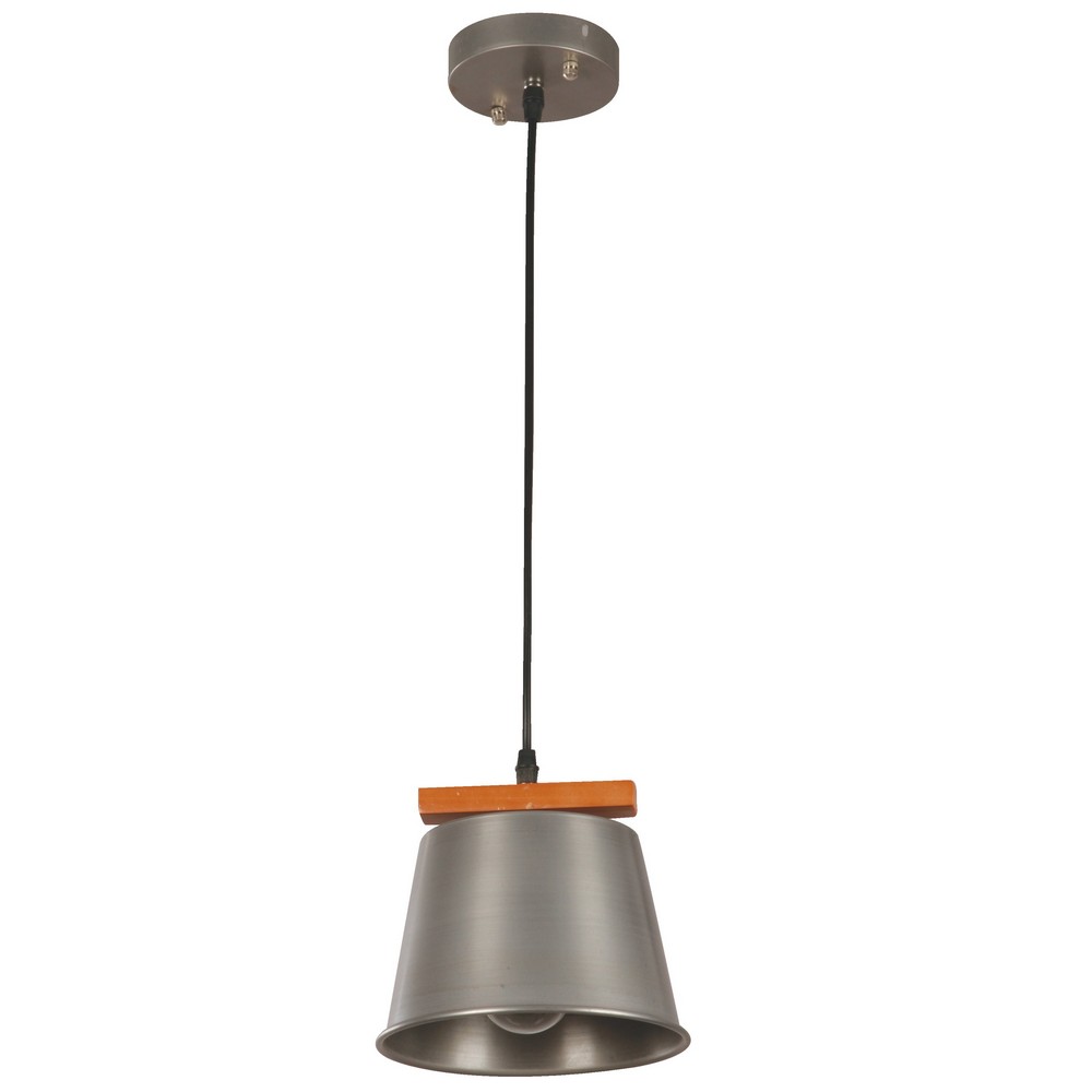 Lámpara Colgante Madera 1 Luz E27 40W