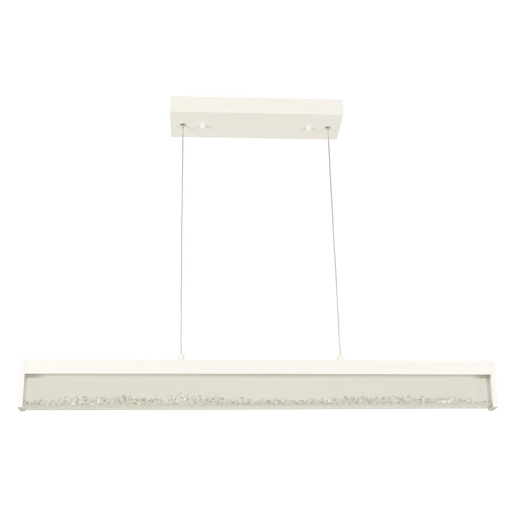 Lámpara Colgante LED Blanco Mate 120V 6000K
