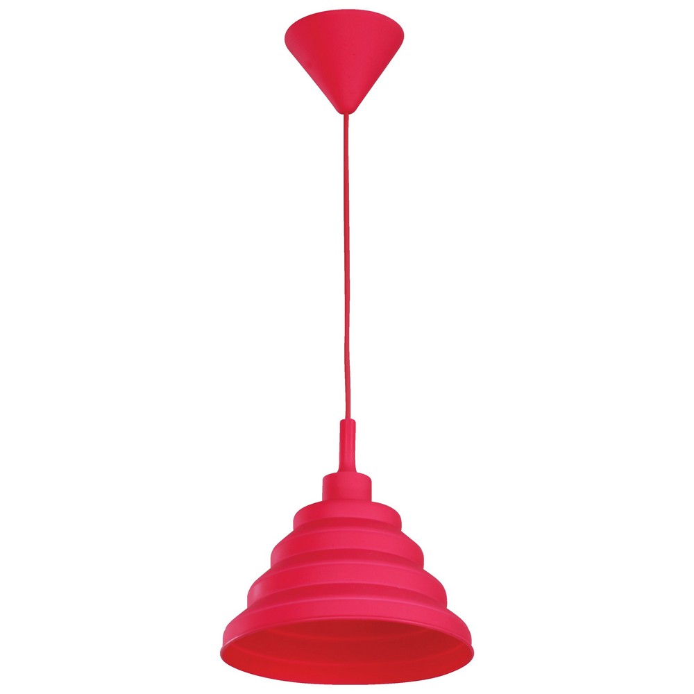 Lámpara Colgante Rosado 1 Luz E27 60W