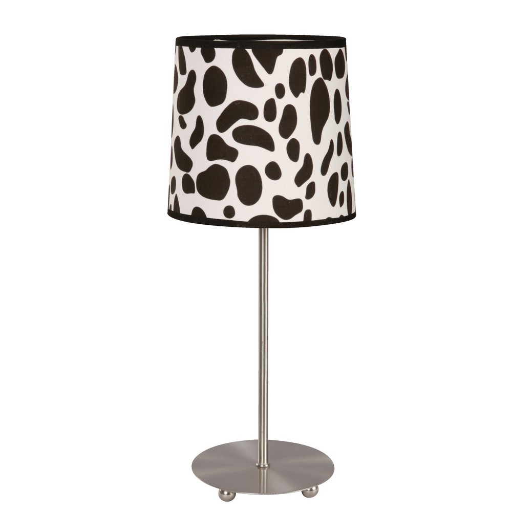 Lámpara de Mesa Satin Níquel 1L 40W