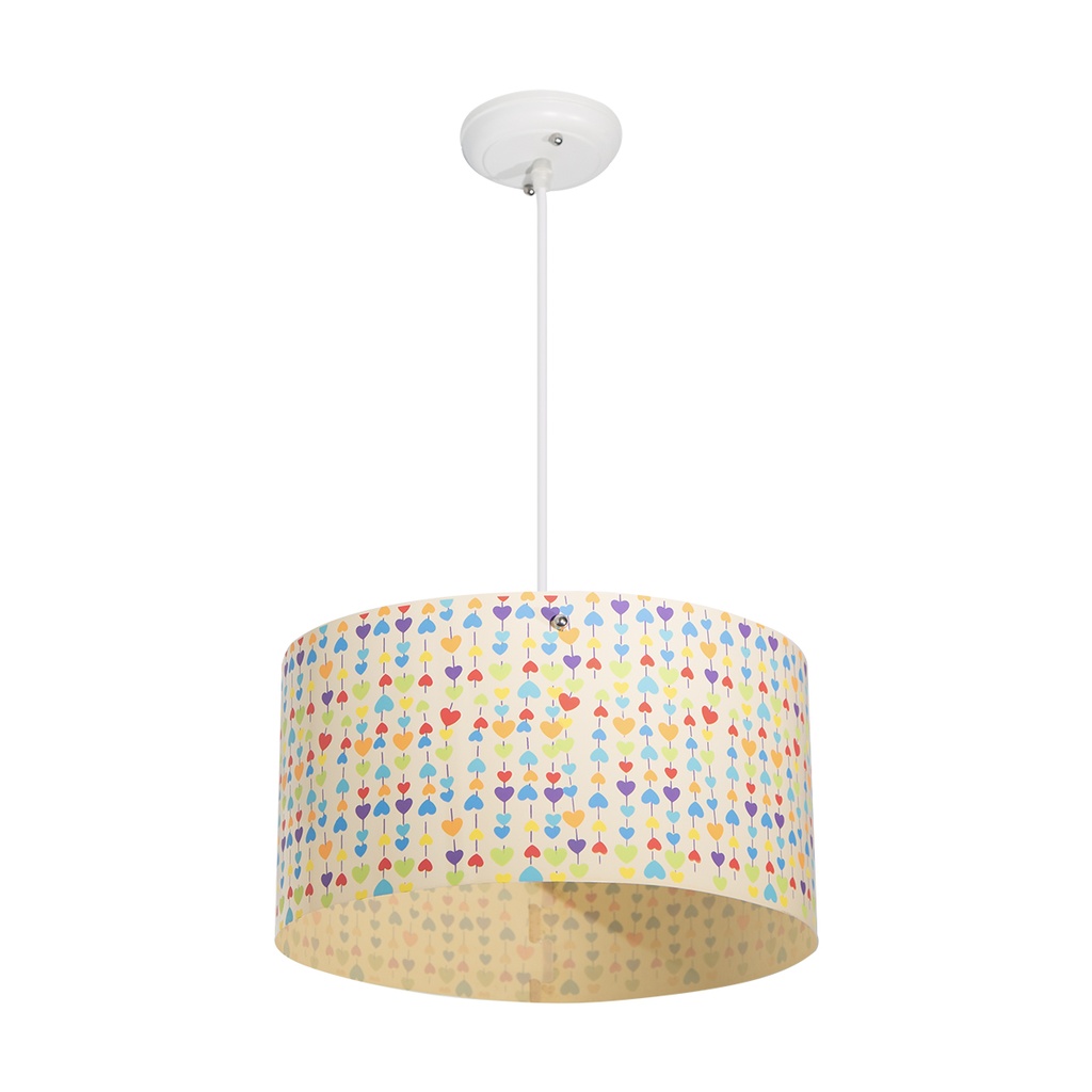 Lámpara Colgante Ike Lite Color Blanco E27 60W 1 Luz