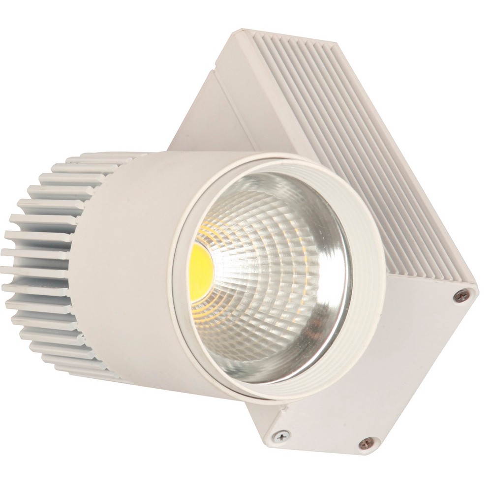 Lámpara de Riel LED 10W - Acabado Blanco Mate