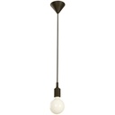Lámpara de Techo Ike Lite Vintage Negro 60W E27 1 Luz