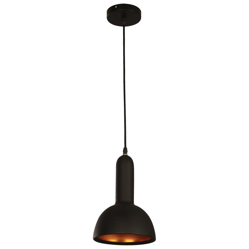 Lámpara Colgante Negra 1 Luz E27 60W