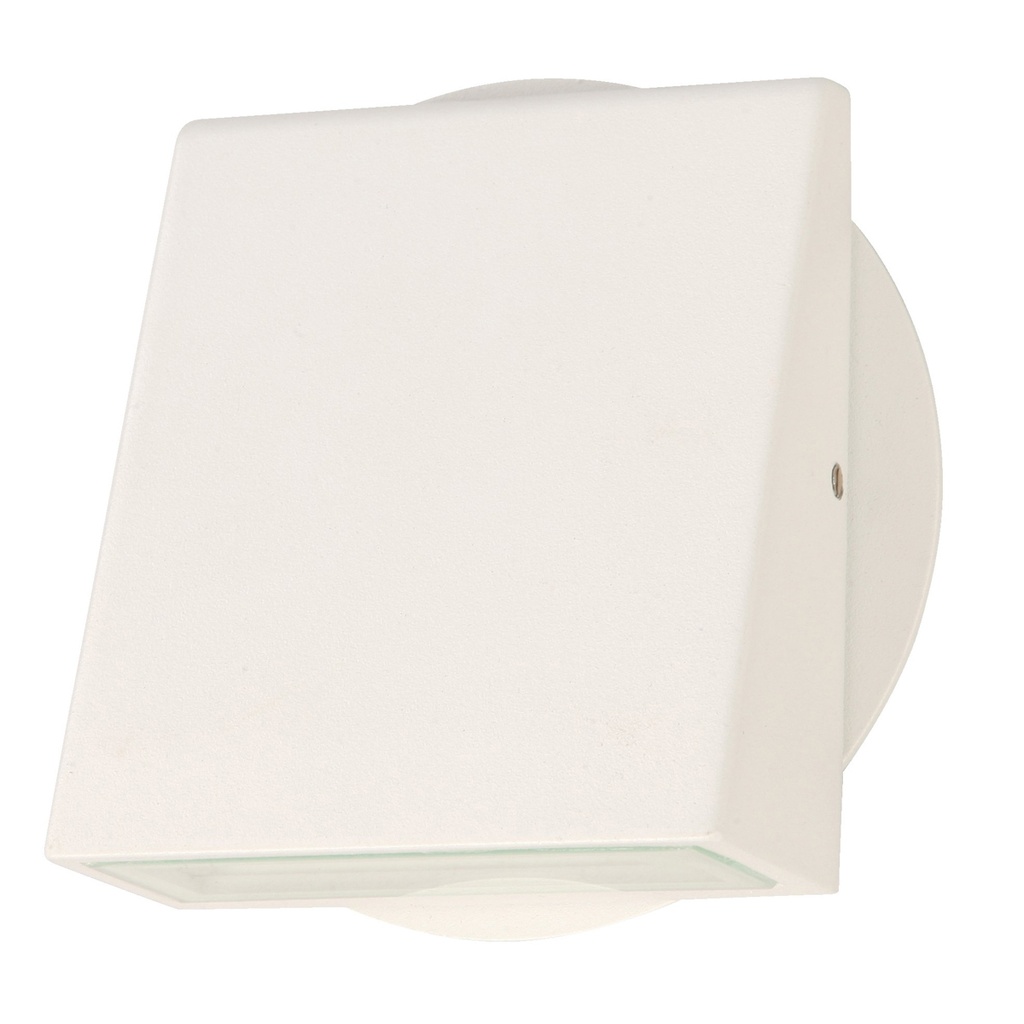 Aplique Pared Moderno Exteriores Blanco Luz Led 3w