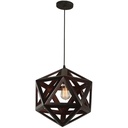 Lampara  De Techo Negro 1L