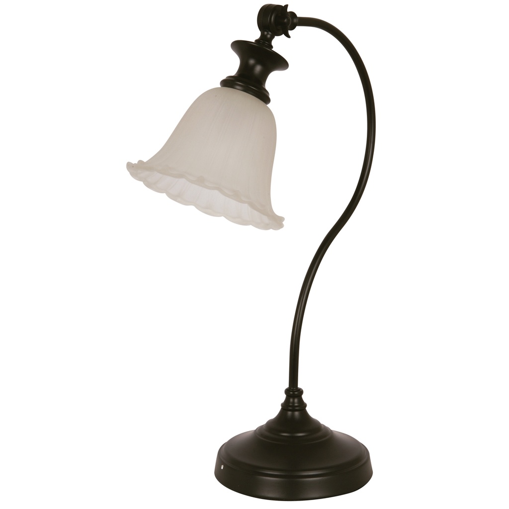 Lámpara de Mesa Negra 1L