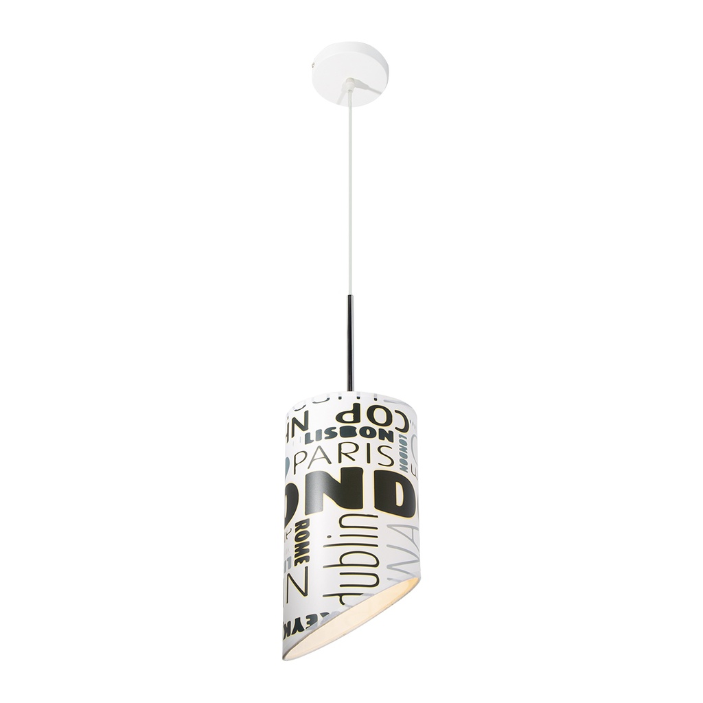 Lampara  Techo Blanco 1L E27 60W