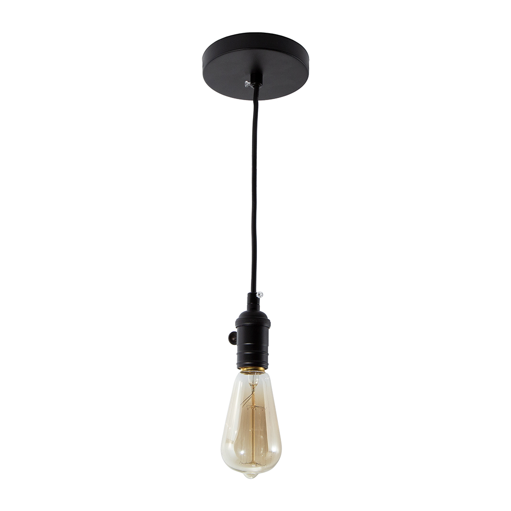 Lámpara Colgante Ike Lite Color Chocolate 60 W E27 de 1 Luz