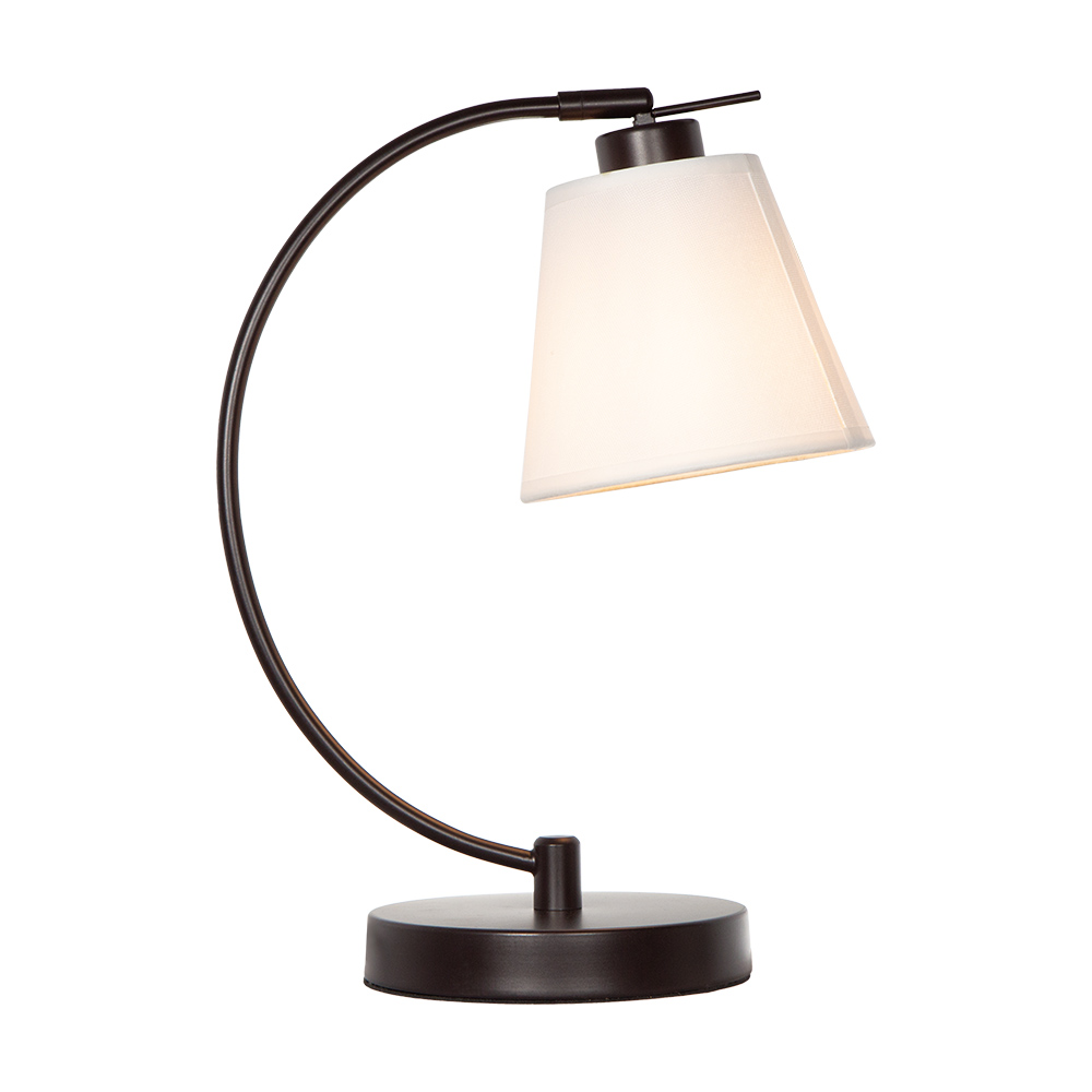 Lámpara de Mesa de 40 W Color Chocolate de 1 Luz