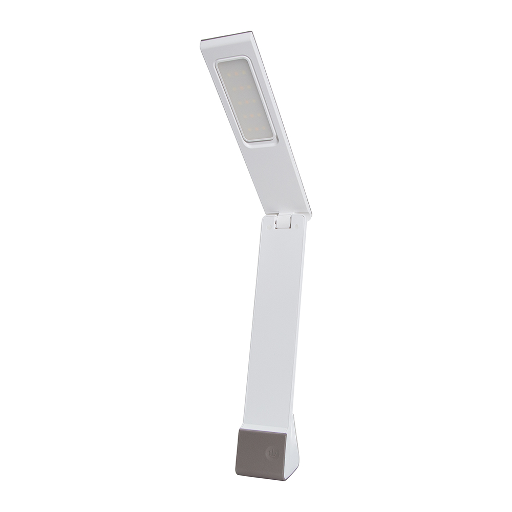 Lámpara De Escritorio Gris 6w Led Integrado 1 Luz