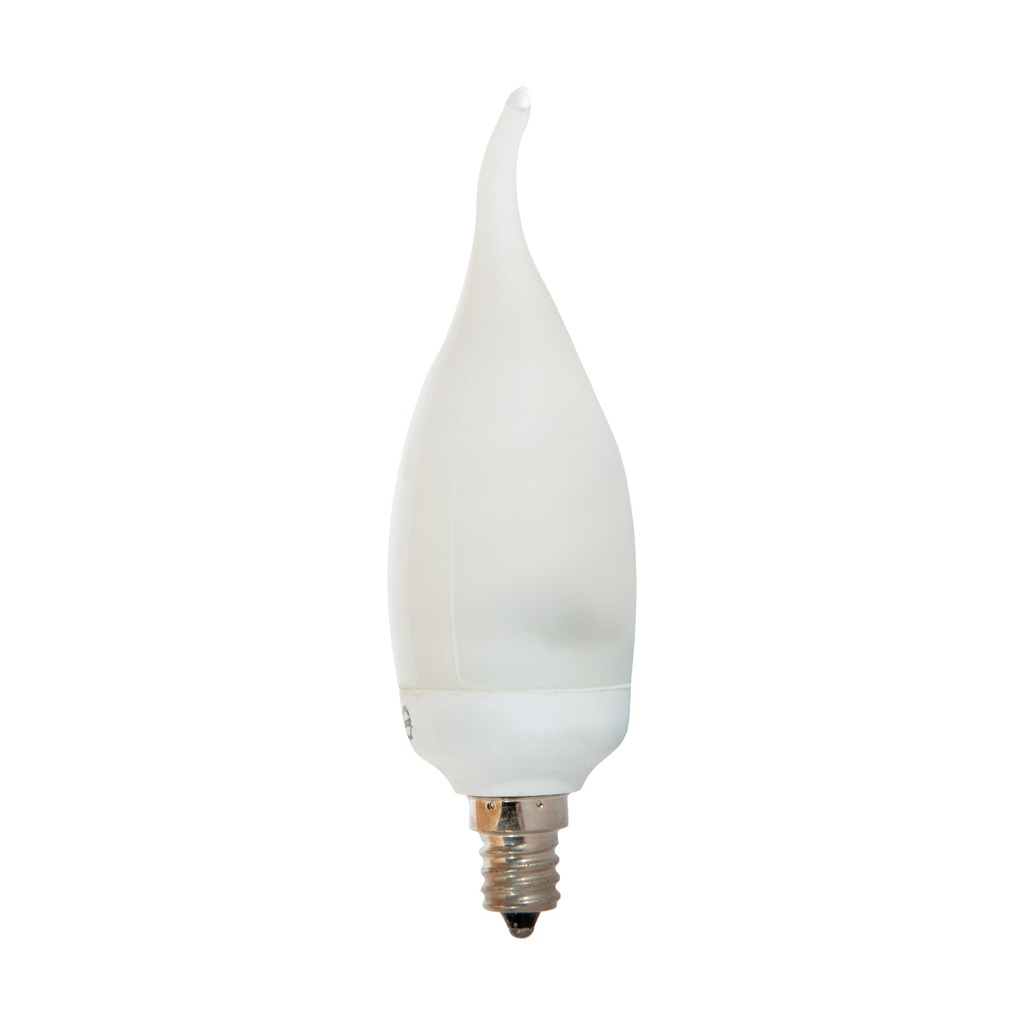 Foco Fluorescente Ahorrador tipo Vela 7w Socket E12 Luz Blanca 6400k  set de 2 Focos
