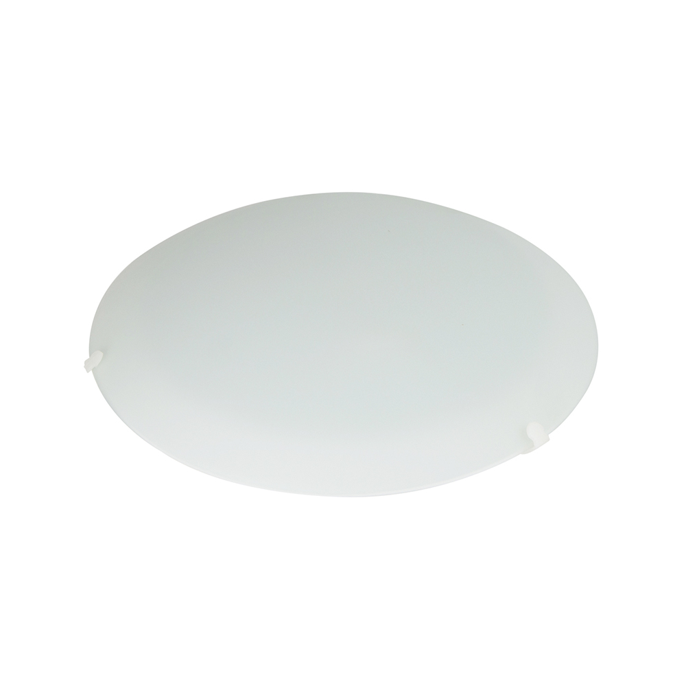 Plafón de Interior Liso Blanco 1 Luz