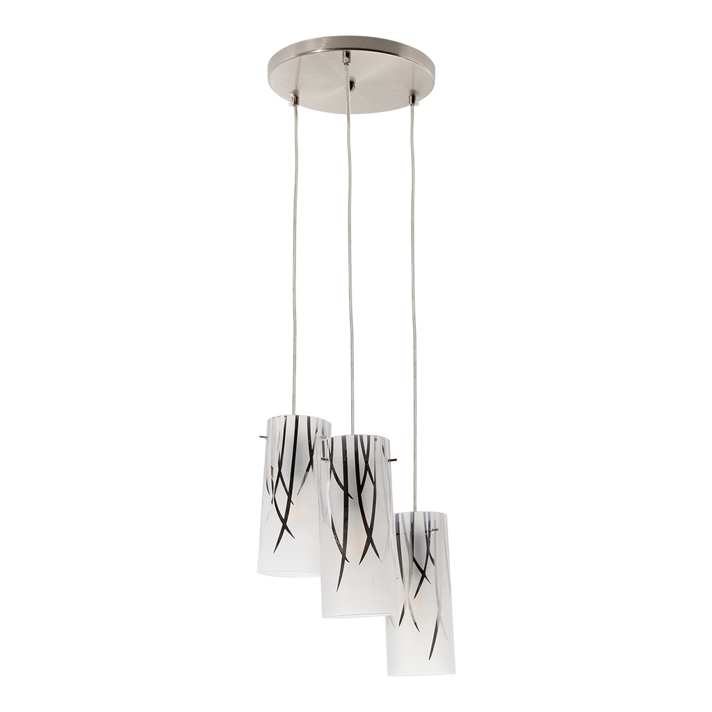 Colgante Plated Hojas 3L