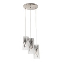 Colgante Plated Hojas 3L