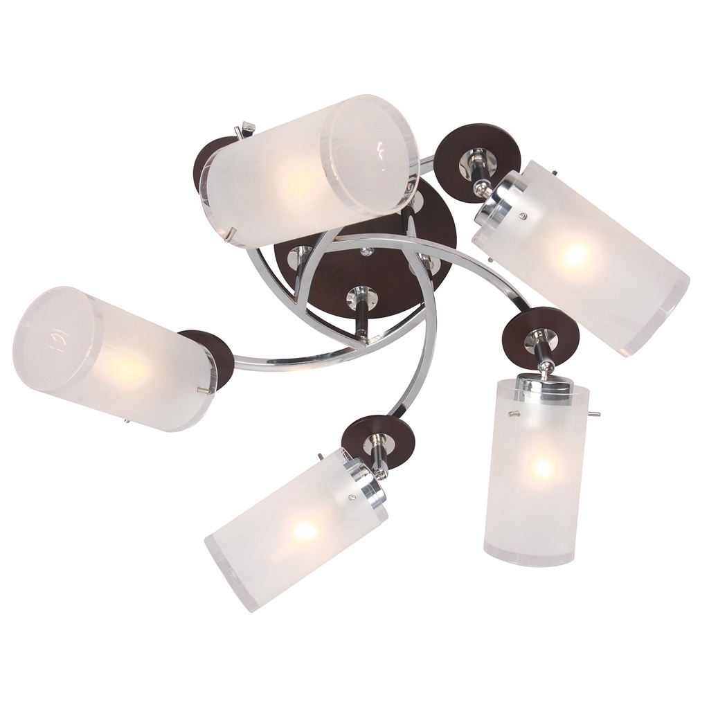 Luminaria Techo Cromo 5L E27