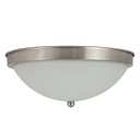 Plafon 1 Luz E27 60w acabado de vidrio opalizado