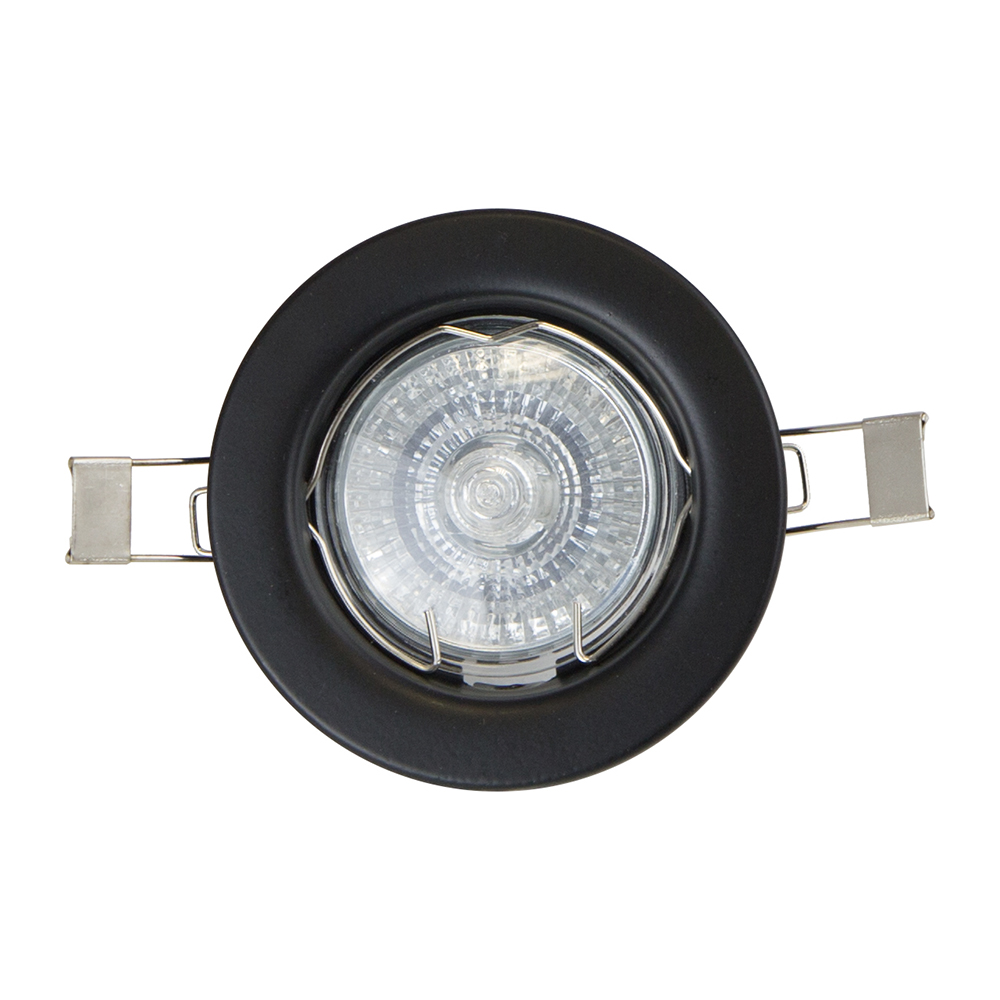 Lámpara Empotrable de 50 W Color Negro Mate