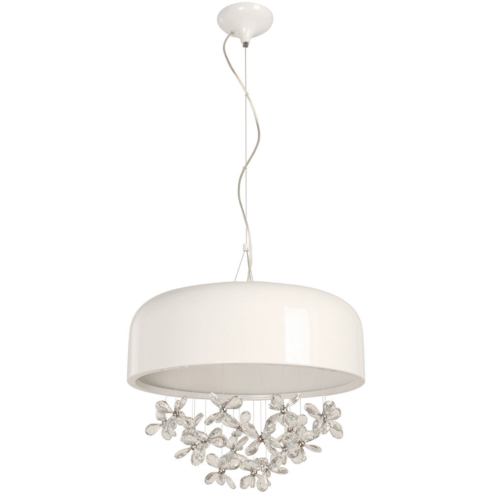 Lámpara Colgante Lumicentro Color Blanco de 3 W y 9 Luces
