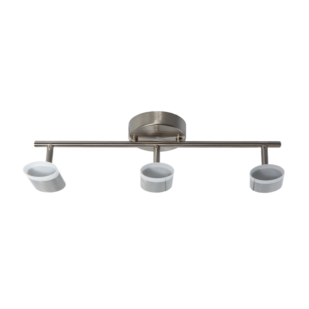 Lámpara De Techo 3 Luces Led Integrado 3000k 14w