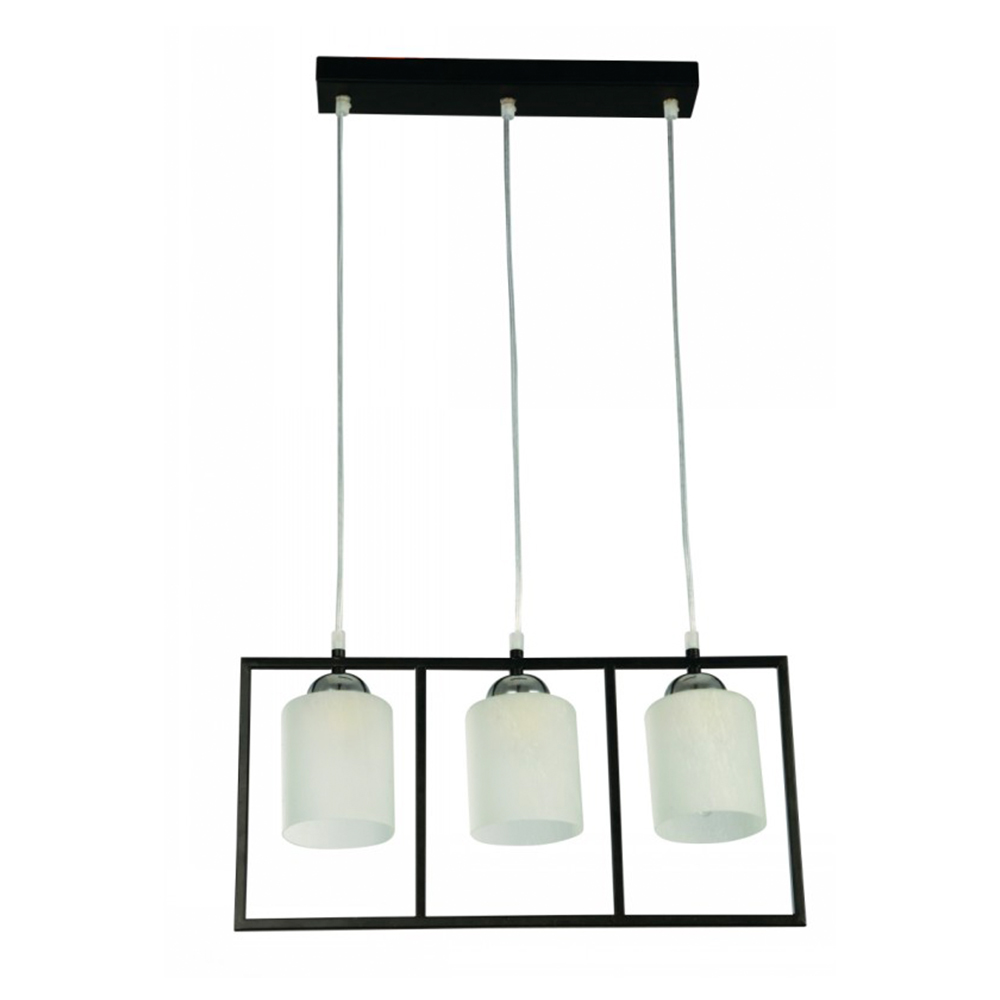 Lámpara Colgante Designers Color Chocolate 60 W de 3 Luces