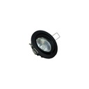 Lámpara Empotrable Lumicentro Color Negro de 1 Luz