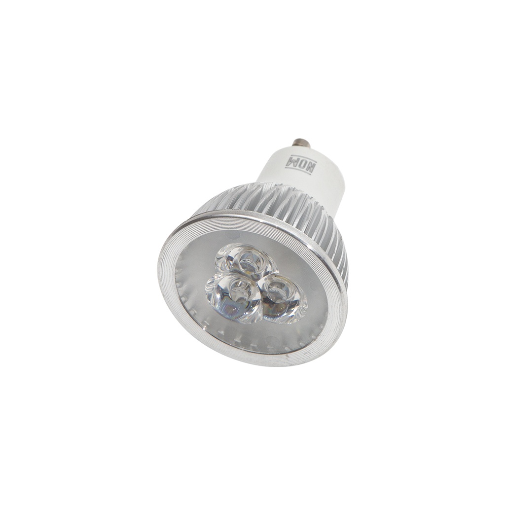 Foco LED GU10 4W, 3 PACK