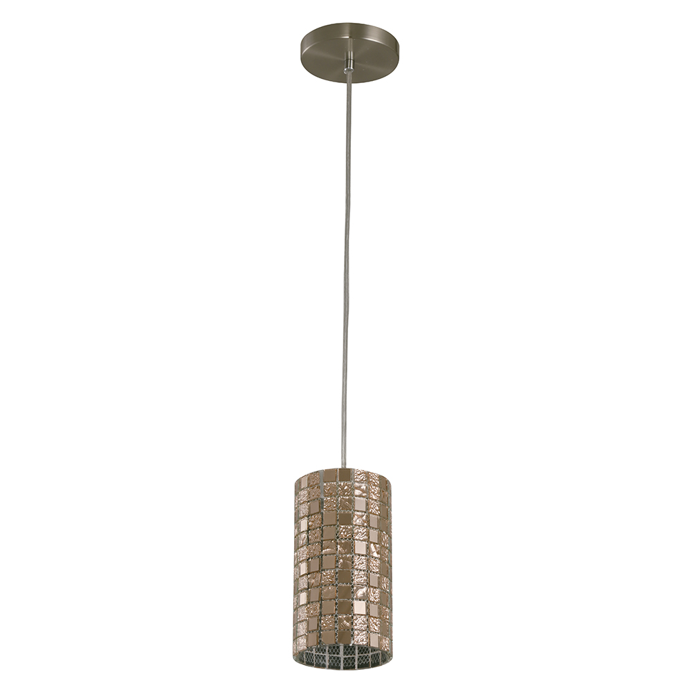 Lámpara Colgante Designers Níquel Satinado 1 Luz 40 W E27