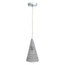 Lámpara Colgante Ike Lite Cromo 1 Luz 40W E27