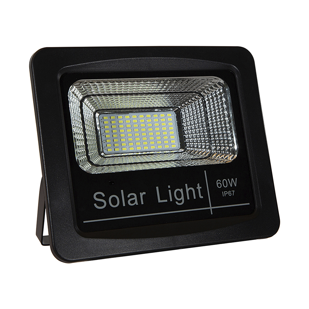 Lámpara Panel Solar Exterior LED 60W 6500K Luz Blanca IP67
