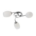 Lámpara de Techo Lumicentro Cromo 3 Luces 40W E27