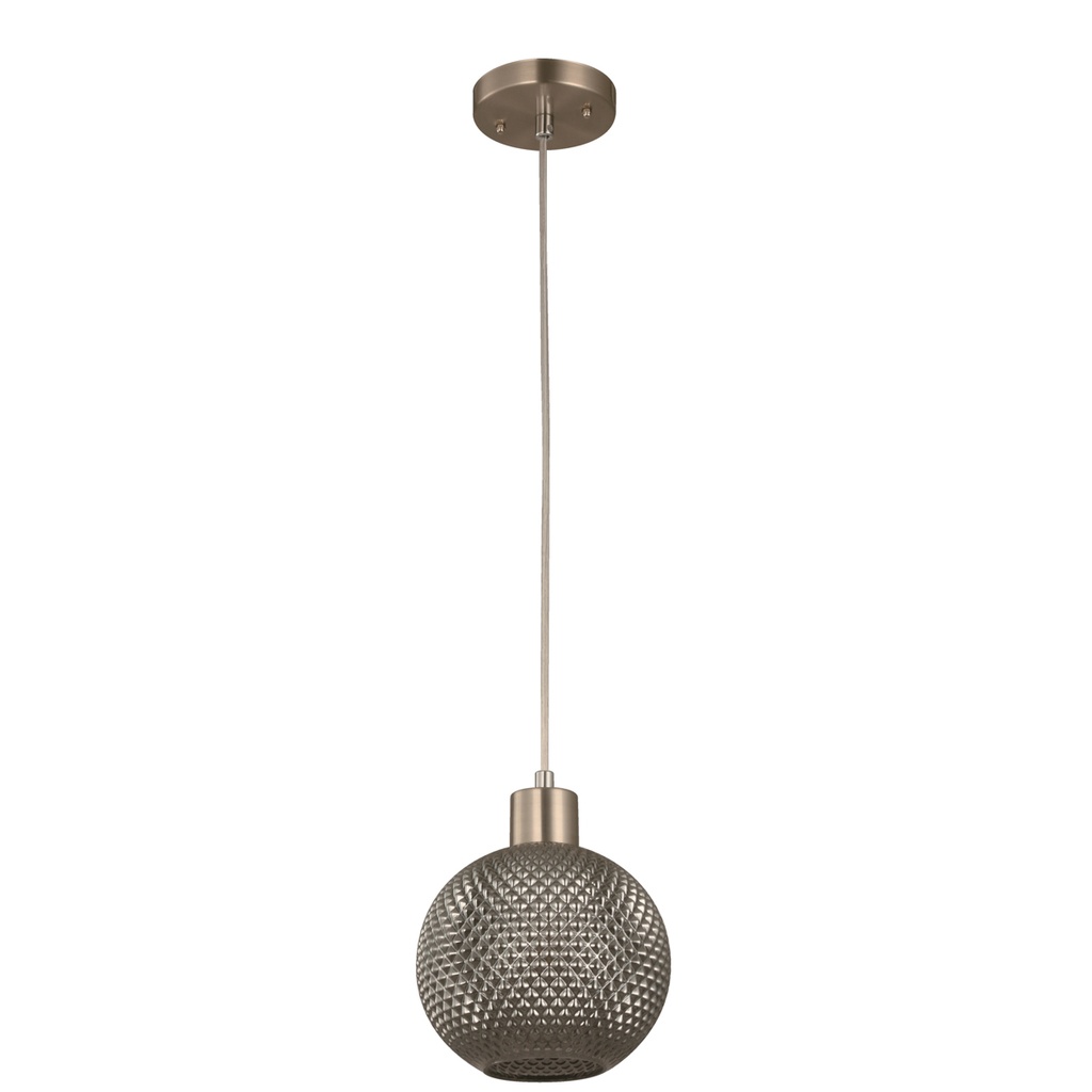 Lámpara de Techo Ike Lite Moderna Ahumado 40W E27 1 Luz
