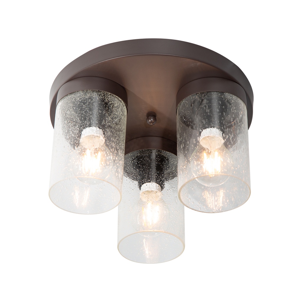 Lámpara de Techo Contemporánea Chocolate 40w E27 3 Luces