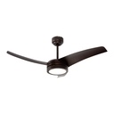 Ventilador LED De Techo 42" Chocolate 18W Con Control Remoto