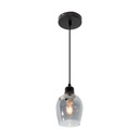 Lámpara Colgante Negra 1 Luz E27 60W