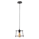 Lámpara Colgante Negra 1 Luz E27 60W