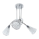 Lámpara de Techo Moderno Ike Lite Cromo 40W E14 4 Luces