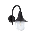 Aplique Pared Exteriores Farol Negro 60w E27 1 Luz