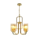 Lámpara Colgante Cromo LED 3 Luces 2.4W 3500K