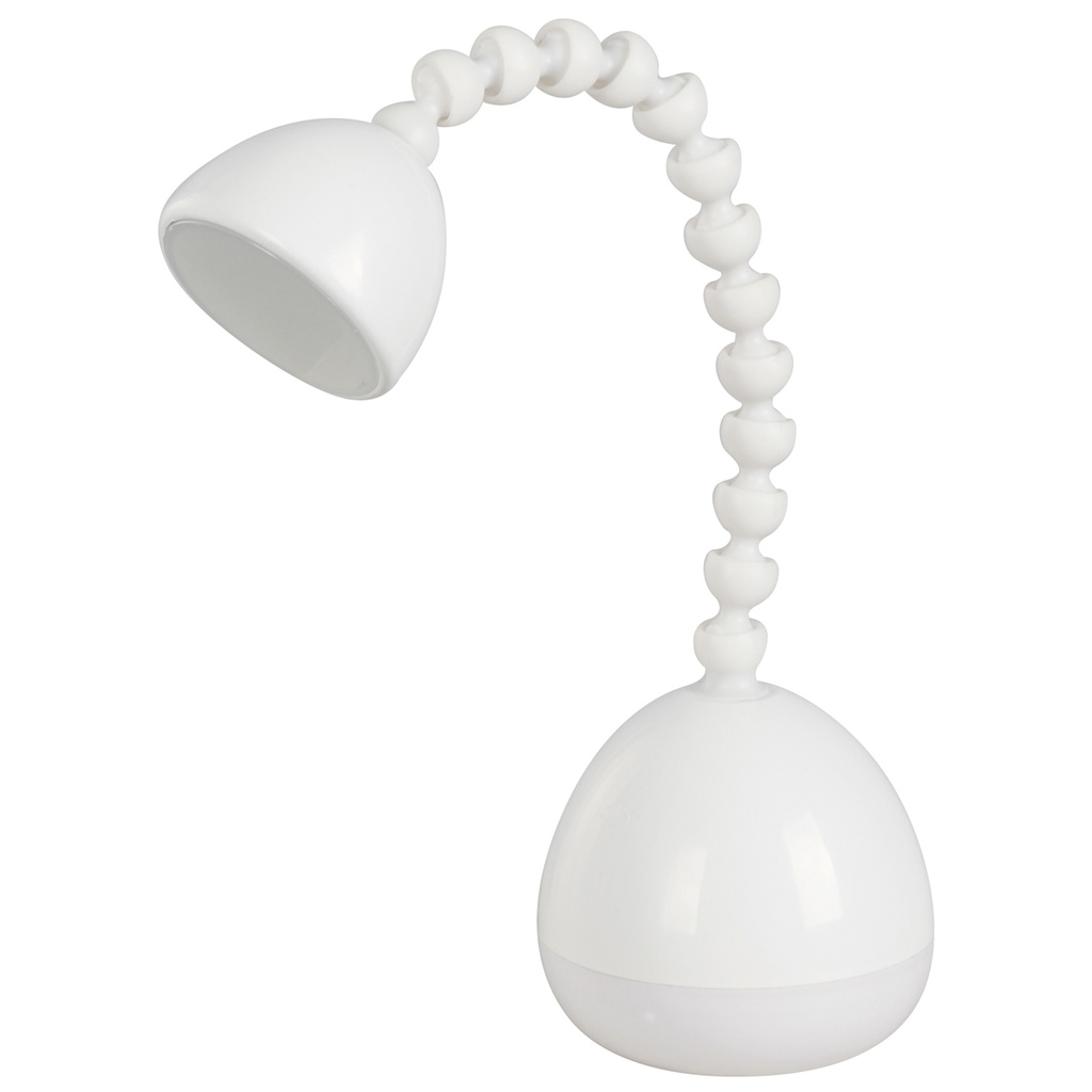 Lámpara De Escritorio Blanca 4w Led Integrado 1 Luz