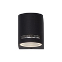 Aplique Pared Exteriores Cilíndrico Negro 5w Gu10 1 Luz