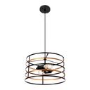 Lámpara Colgante Madera 3 Luces E27 40W