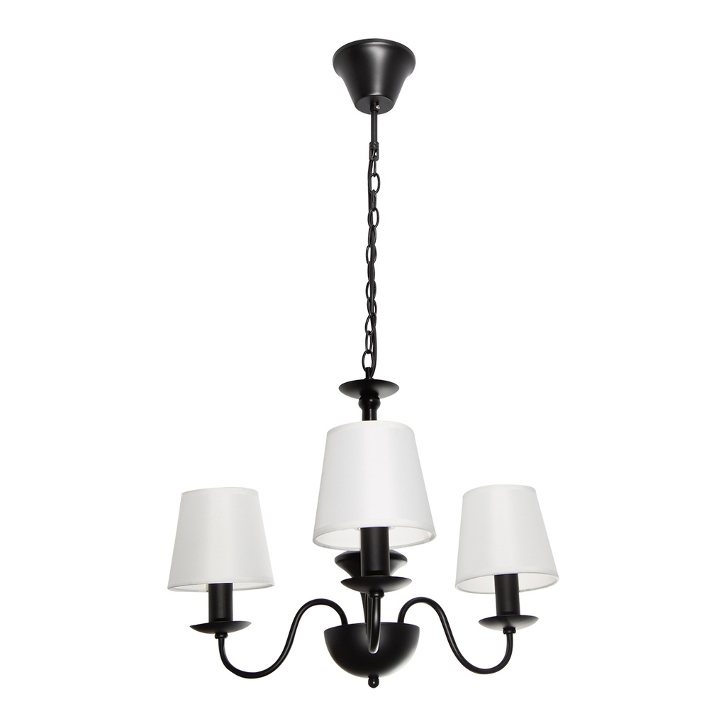 Lámpara Colgante Níquel Satinado 3 Luces E27 60W