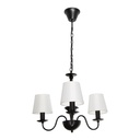 Lámpara Colgante Níquel Satinado 3 Luces E27 60W